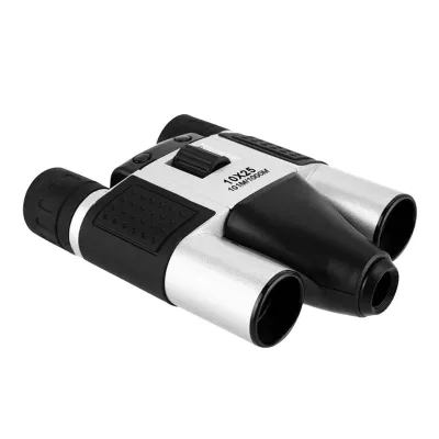 Image de Jumelles numériques avec appareil photo et enregistrement vidéo, zoom x10, capteur CMOS haute résolution, vision nocturne, jumelles caméra portables pour adultes