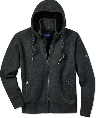 Produktbild von SCHEIBLER Strickjacke Schärding anthrazit/schwarz-meliert Gr. L