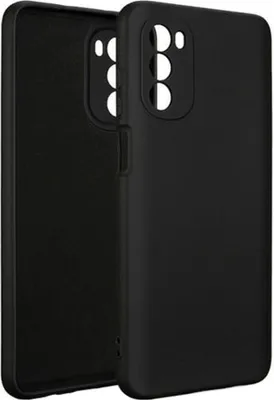 Image de Étui Silicone Beline Motorola Moto G52 Noir/Noir