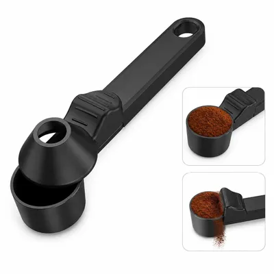 Produktbild von Kaffeelöffel mit Trichter für Kaffeekapseln, kleckerfreies Kaffee Dosieren für Espresso & Kaffeezubehör
