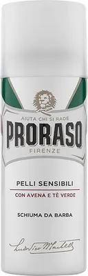 Immagine prodotto di Schiuma da barba da viaggio per pelli sensibili Proraso Schiuma da barba per pelli sensibili 50ml
