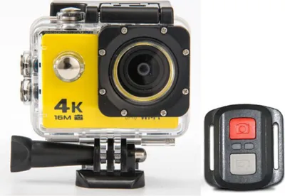 Image de Caméra d'action HD 4K WIFI jaune
