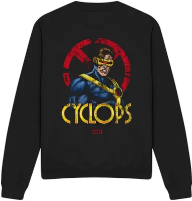 Image de Marvel - Sweat-shirt homme/femme unie "X-Men" TV3661 (S) (Noir)