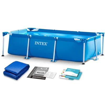 Obrázek produktu pro Ocelový nadzemní bazén 260 x 160 x 65 cm 2v1 INTEX 28271