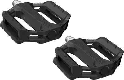Obrázok produktu pre Shimano PD-EF102 - odolné platformové pedále pre e-biky a mestské bicykle, s odrazkami a širokým telom z živice