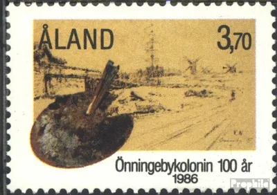 Produktbild von Briefmarken Finnland - Aland 1986 Mi 19 (kompl.Ausg.) gestempelt Künstlerkolonie