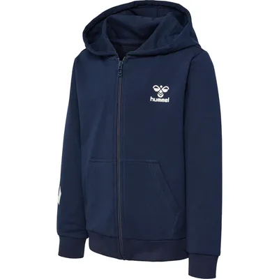 Produktbild von hummel hmlTRECE ZIP HOODIE - BLACK IRIS - 152