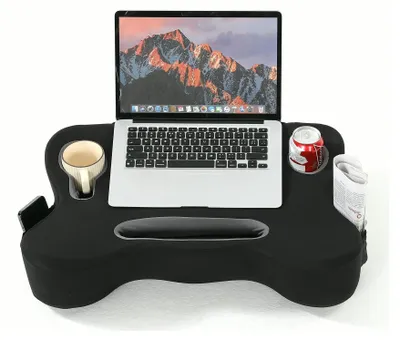 Zdjęcie produktu dla Podkładka pod laptop z wypełnieniem, zapewniająca komfort pracy