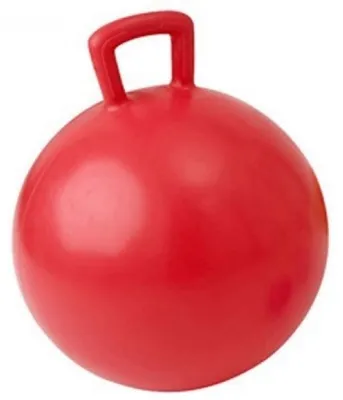 Image de Ballon sauteur rouge 60 cm - jeu de plein air