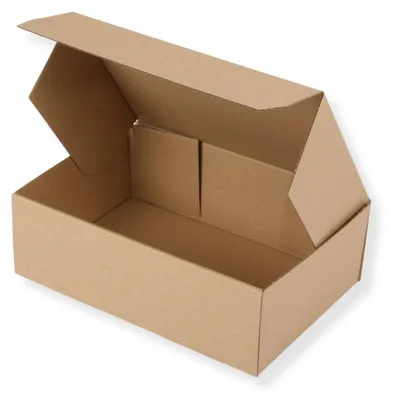 Produktbild von Versandkarton "DHL Kleinpaket" 240 x 160 x 80 mm, braun 100 Stück