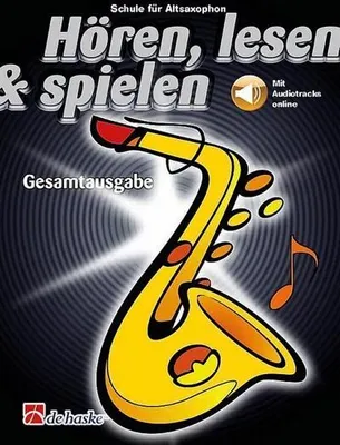 Produktbild von Hören, lesen & spielen Gesamtausgabe Altsaxophon