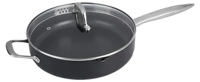 Sauteerpfanne 28 cm, Aluminium, antihaftbeschichtet, mit Deckel