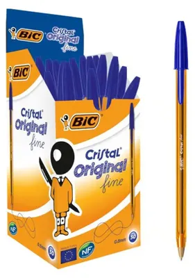 Produktbild von BIC 872730 Kugelschreiber Blau Stick-Kugelschreiber Fein 50 Stck(e)