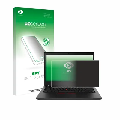 Produktbild von Für Lenovo ThinkPad T490 Non-Touch Sichtschutzfolie Schutzfolie upscreen Anti-Spy Privacy Sichtschutz Blickschutz Display Schutz Folie Blaulichtfilter