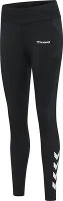 Produktbild von hummel hmlMT CHIPO Mid Waist Tights Damen black XS