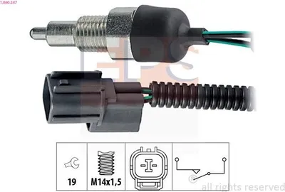Image de Interrupteur De Feux De Recul Honda Cr-V 2,0 99-