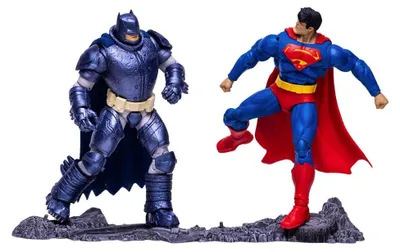 Produktbild von McFarlane Toys DC Actionfiguren Collector Multipack Superman vs. Armored Batman 18 cm