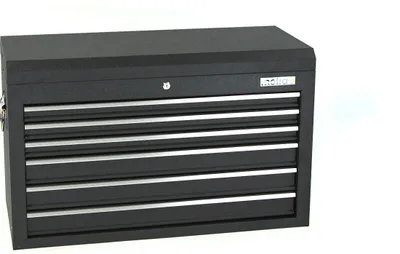 Produktbild von Werkzeugkiste Aufsatz 6 Schubladen S47 schwarz