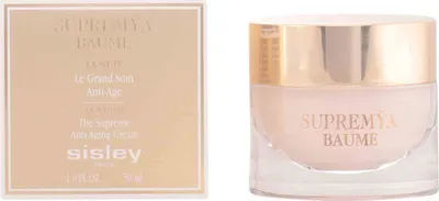 Produktbild von Sisley Supremÿa Baume At Night, Nachtcreme, Frauen, trockene Haut, Sehr trockene Haut, Decollete, Gesicht, Hals/Nacken, Anti-Aging, Feuchtigkeitsspendend, Nährend, Weichmachend, Beruhigend, 50 ml