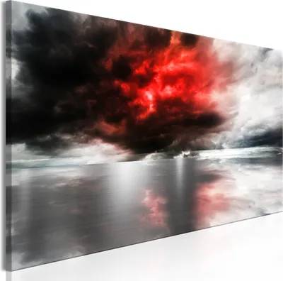 Produktbild von Modernes Wandbild c-C-0468-b-a (150x50 cm) - 1 Teilig Bilder Fotografie auf Leinwand Foto Bild Dekoration Wand Bilder Kunstdruck ABSTRAKT LANDSCHAFT