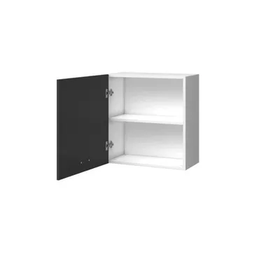 Image de Armoire haute de cuisine 60 cm - gris mat