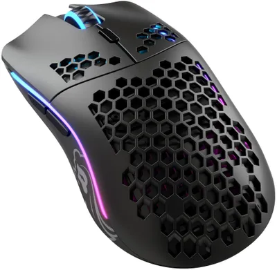 Productafbeelding van Glorious Gaming Model O Wireless, muis voor rechtshandigen, optisch, draadloos (RF), 19000 DPI, 1 ms, zwart