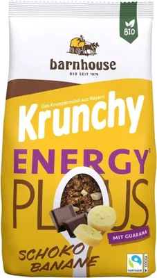 Produktbild von Krunchy Plus Energy - Schoko Banane 325g