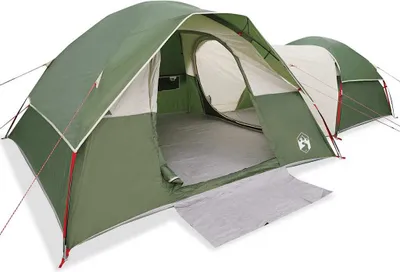 Produktbild von vidaXL Campingzelt 5 Personen Grün Wasserdicht