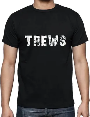 Produktbild von Herren Grafik T-Shirt Trews Öko-Verantwortlich Vintage Jahrgang Kurzarm Lustige Druck Geburtstag Geschenk Mann