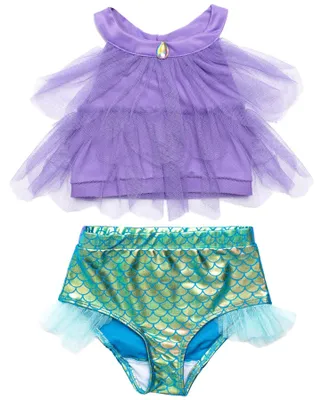 Produktbild von Bikini Meerjungfrau Tiny - 3 - 4 Jahre - Violett | by Great Pretenders