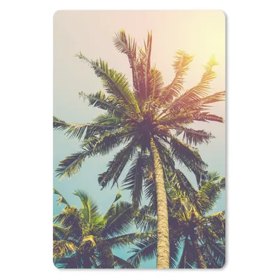 Produktbild von MuchoWow® Mauspad Mousepad Palme - Sommer - Tropisch - Sonne 18x27 cm - Mousepads - Maus Mat - Pad - Mausunterlage