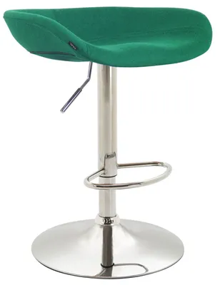 Produktbild von Barhocker Anaheim Filz chrom grün