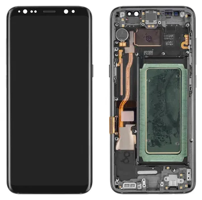 Produktbild von Samsung Galaxy S8 Display (mit Rahmen) schwarz