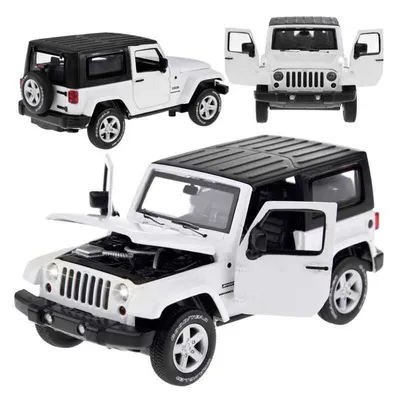 Produktbild von Jeep Wrangler Geländewagen Metall 1:32 ZA3751