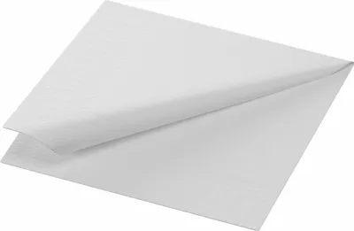 Produktbild von Duni Servietten weiß 24x24cm 3lagig 250 Stück
