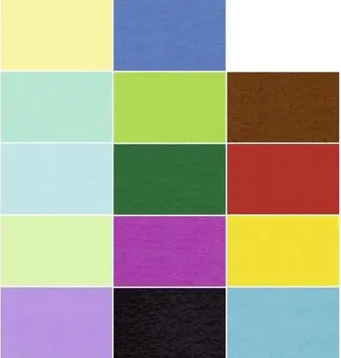 Produktbild von Tonkarton 220g/qm A4 VE=100 Bogen 10 Farben sortiert