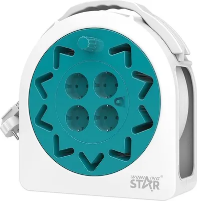 Image de WinningStar - Enrouleur de câble avec 20 m de câble - 4 prises 230 V 1 pièce [DA01164]