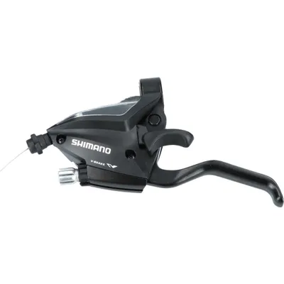 Image de Manette de vitesses et de frein SHIMANO ST-EF500 à 2 vitesses, noir