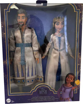 Obrázek produktu pro Sada 2 panenek Mattel Wish Queen Amaya King Magnifico, klouby, vícebarevné, 30 cm, +3 roky