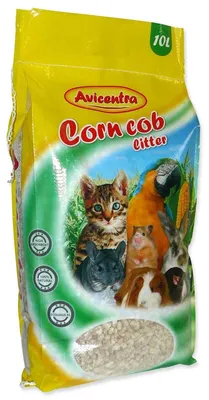 Zdjęcie produktu dla Gruboziarnista podściółka kukurydziana 10 l