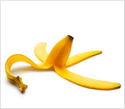 Produktbild von Spritzschutz Herdabdeckplatte Schneidebrett aus Glas Bananenschalen 1-Teilig (60x52cm)