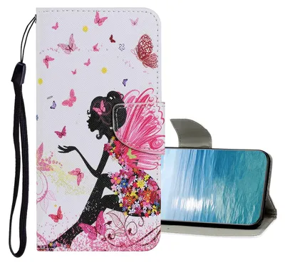 Produktbild von Für Xiaomi Redmi 10C Kunst-Leder Handy Tasche Motiv 4 Hülle Etuis Schutz Zubehör