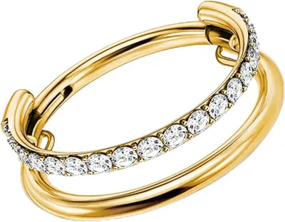 Obrázok produktu pre Náušnice cartilage hoop 16G, titán, dvojité a trojité septum krúžky, so CZ kamienkami, pre každý vzhľad