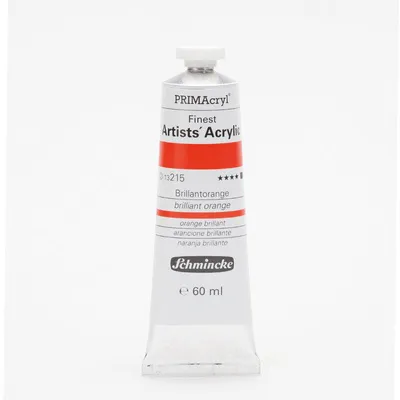 Produktbild von Schmincke PRIMAcryl Professional Acrylfarbe 60 ml - 215 Brillantorange
