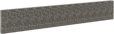 Obrázek produktu pro vidaXL Gabionová stěna s krytem z pozinkované oceli 900x30x150 cm