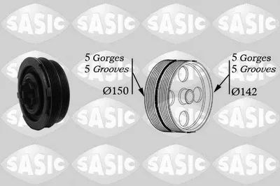 Obrázok produktu pre Remenica, kľukový hriadeľ SASIC 2156038
