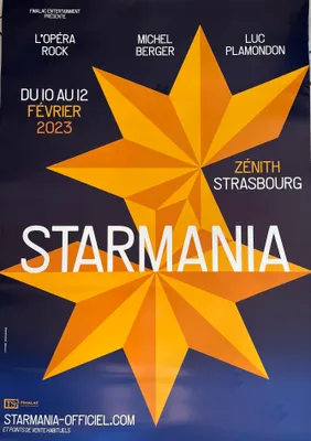 Zdjęcie produktu dla STARMANIA - Koncert 2023 - PLAKAT - 82x120 cm