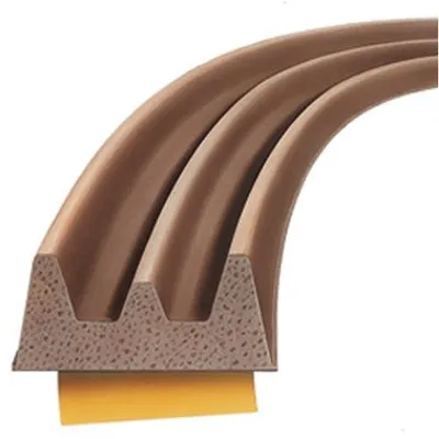 Obrázek produktu pro Tesamoll® profil E, 9 mm, hnědý, L-100 m, pro okna a dveře, hnědý
