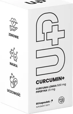 Productafbeelding van UP Health Pharma Curcumin+ voedingssupplement, 60 capsules