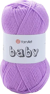 Produktbild von Yarn Art Baby 9560 Lilac Strickgarn